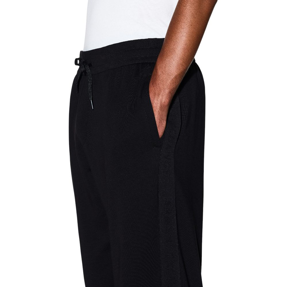 Black Cotton Joggers (Workout Pants)