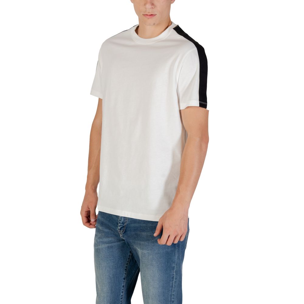 Cream Cotton T-Shirt