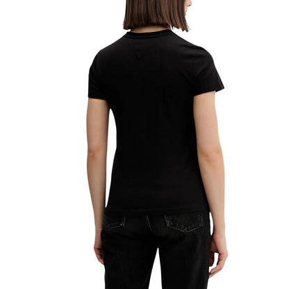 Black Recycled Cotton T-Shirt