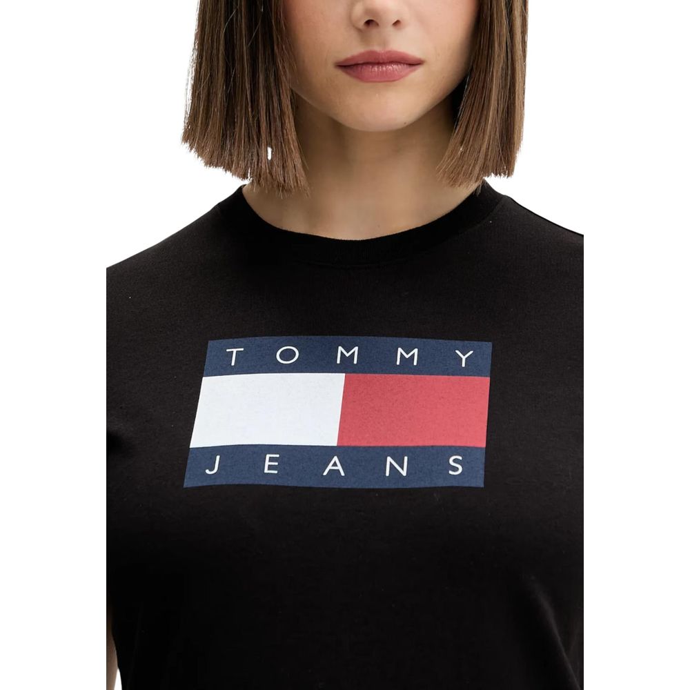 Black Recycled Cotton T-Shirt