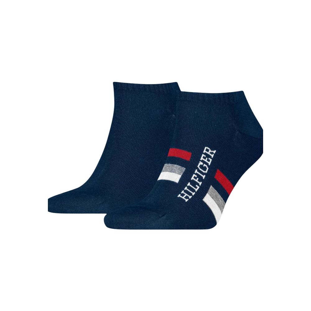 Blue Cotton Socks