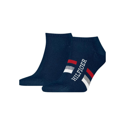 Blue Cotton Socks