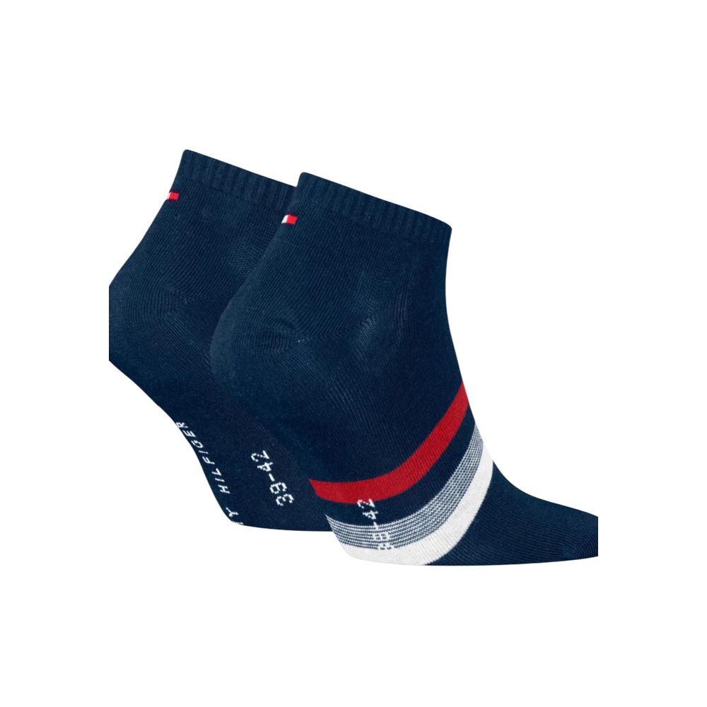 Blue Cotton Socks