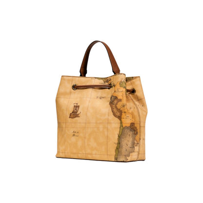 Beige Leather Handbag