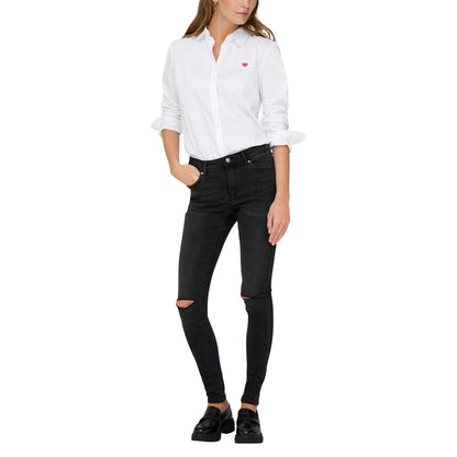 White Cotton Blouse