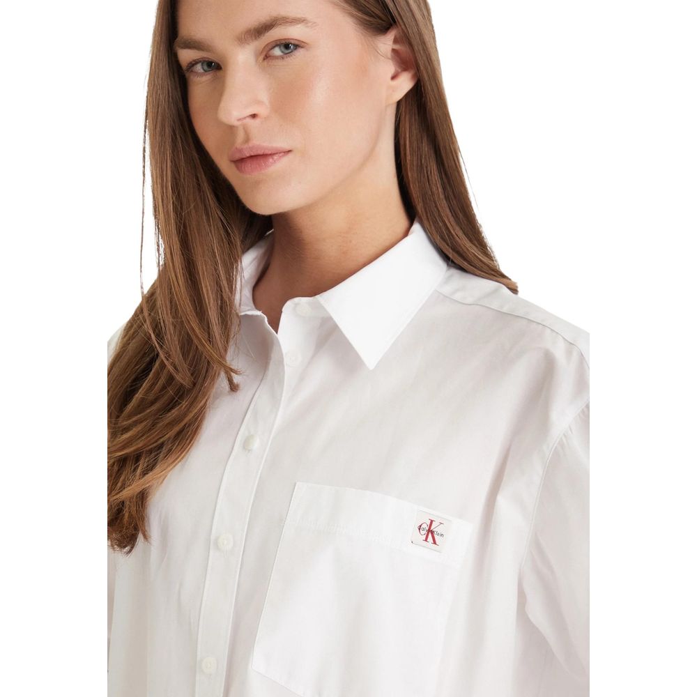 White Cotton Blouse
