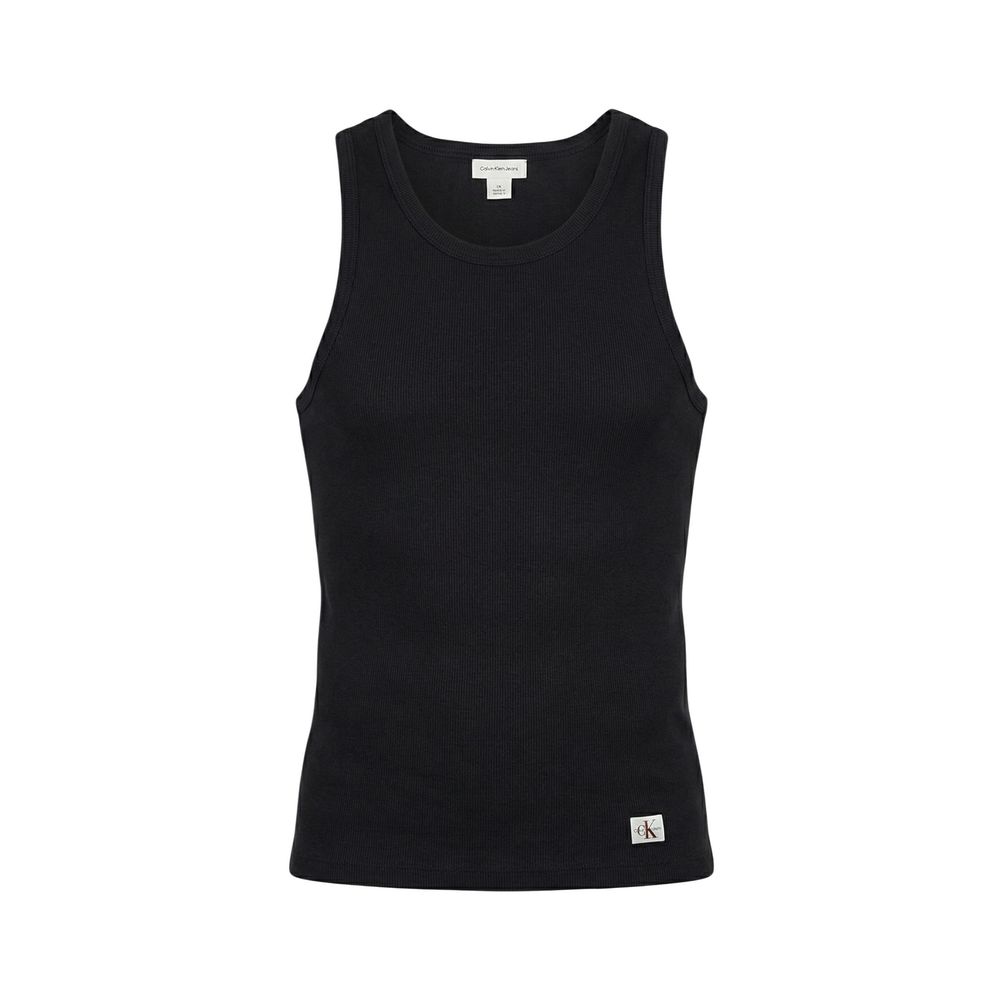 Black Cotton Tank Tops