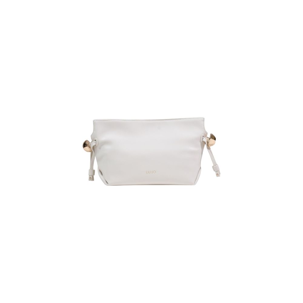 Beige Polyethylene Handbag