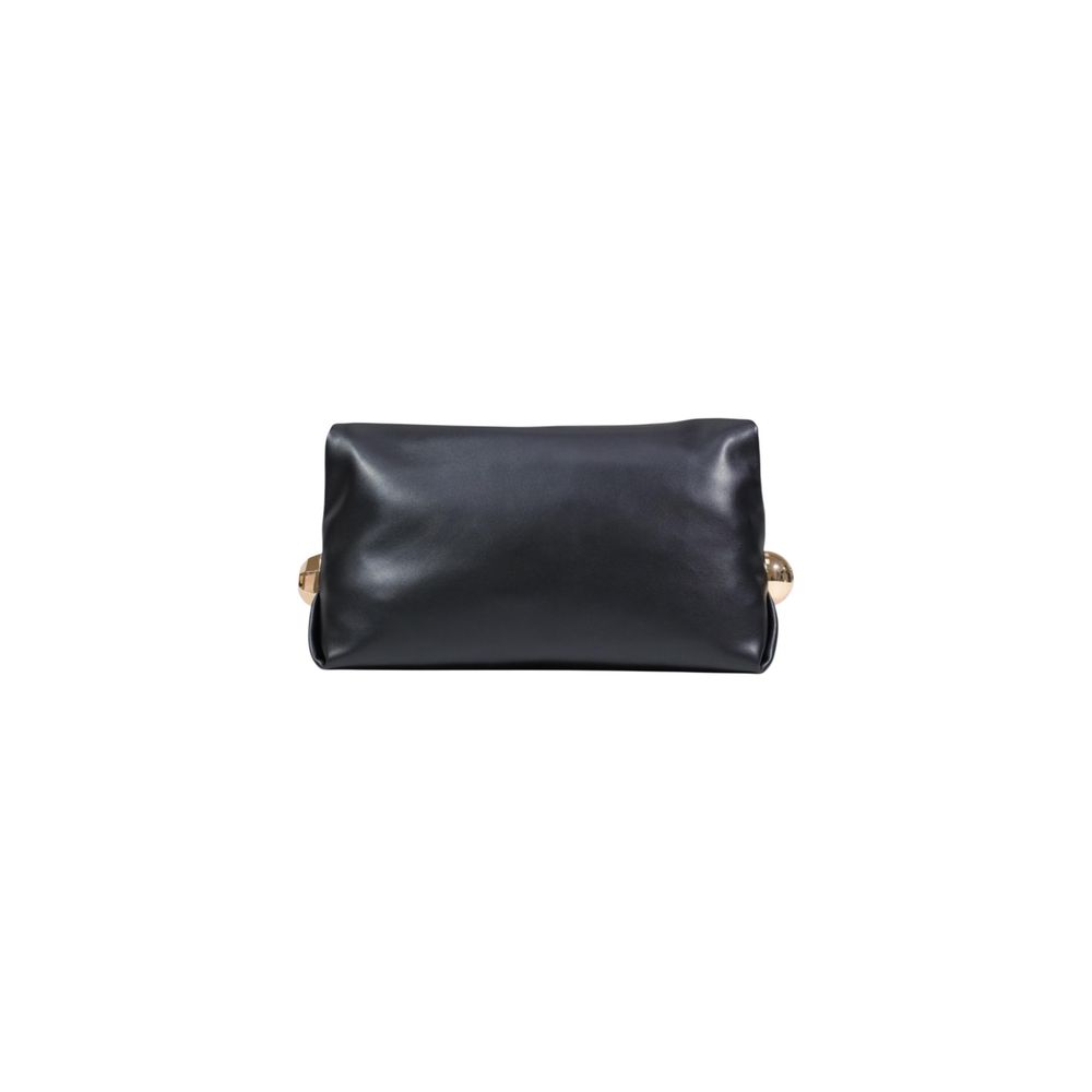 Black Polyethylene Clutch Bag