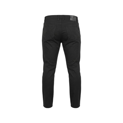 Blue Elastane Skinny Pants