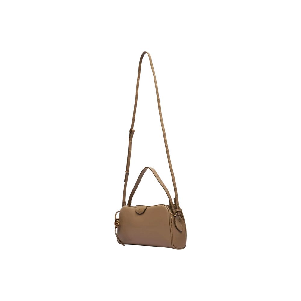 Beige Polyethylene Handbag