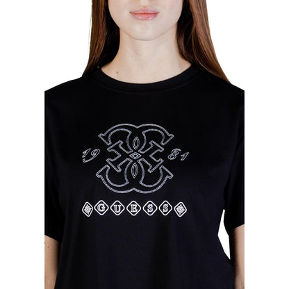 Black Viscose T-Shirt