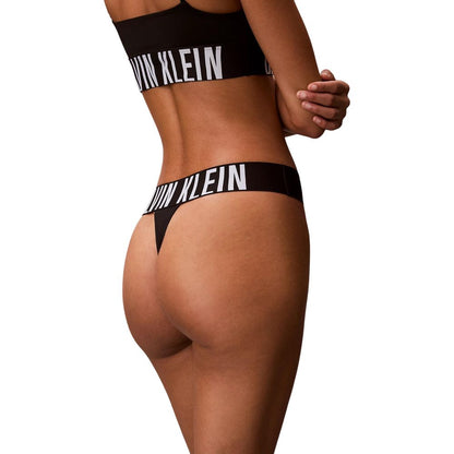 Black Polyester Pantie