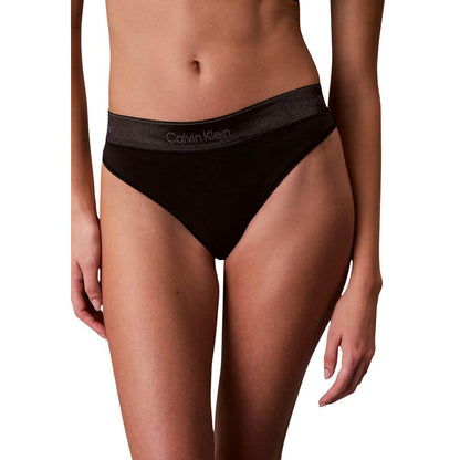 Black Cotton Pantie