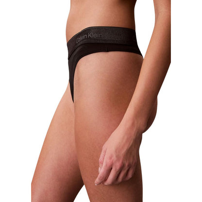 Black Cotton Pantie