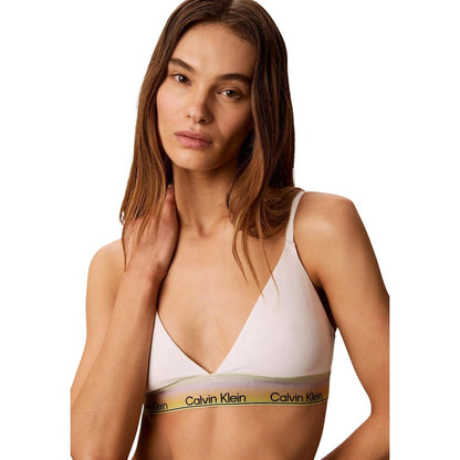 White Cotton Bra