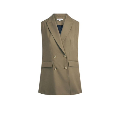 Green Recycled Polyester Waistcoat