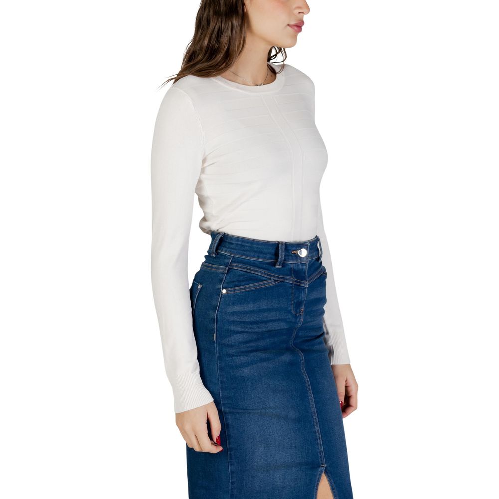 Beige Viscose Sweatshirt