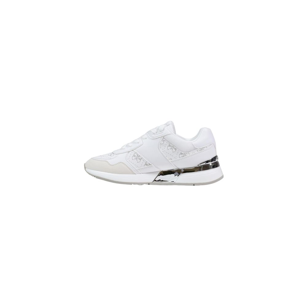 White Leather Chunky Sneakers