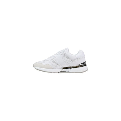 White Leather Chunky Sneakers