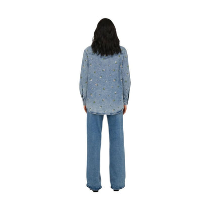 Light Blue Cotton Blouse