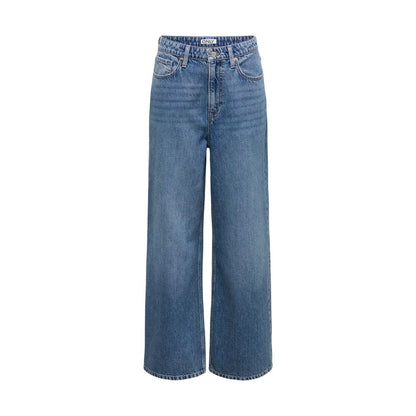 Blue Cotton Relaxed Fit Jeans