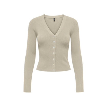 Beige Viscose Cardigan