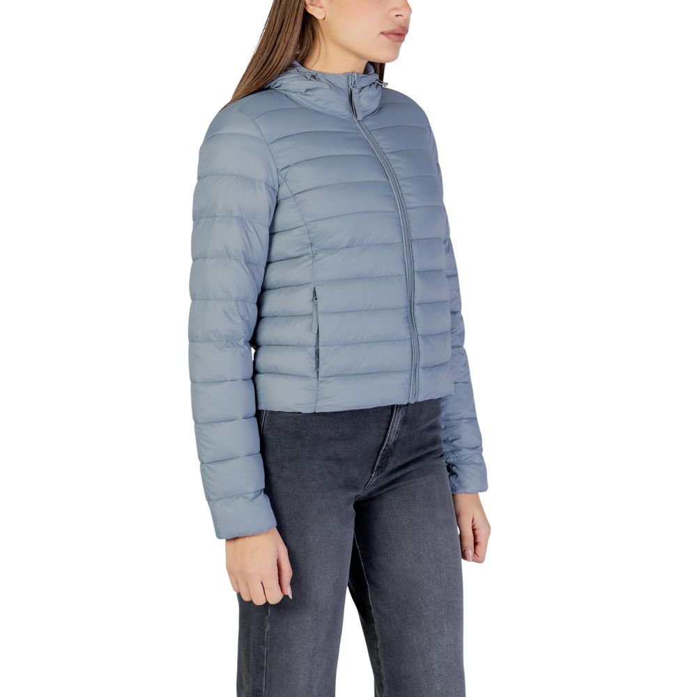Blue Nylon Shell Jacket