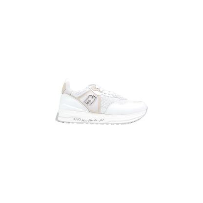 White Polyethylene Chunky Sneakers