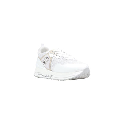White Polyethylene Chunky Sneakers