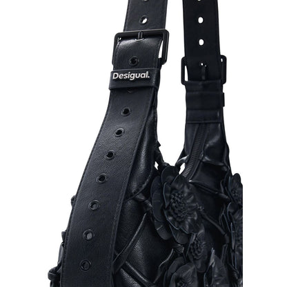 Black Cotton Handbag