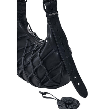 Black Cotton Handbag