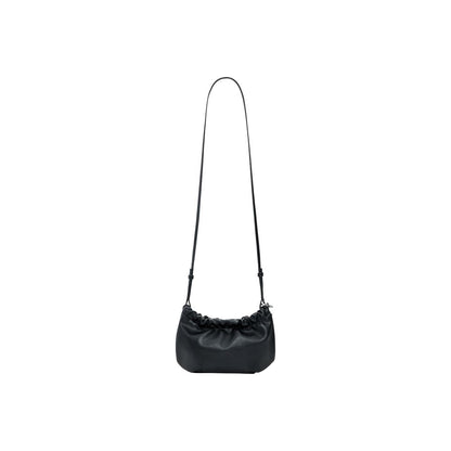Black Polyester Handbag