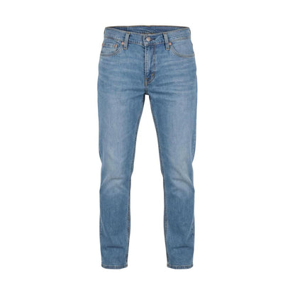 Blue Cotton Skinny Jeans