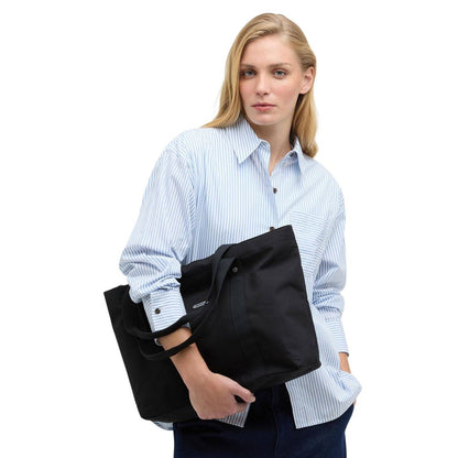 Black Cotton Handbag