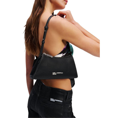 Black Polyethylene Handbag