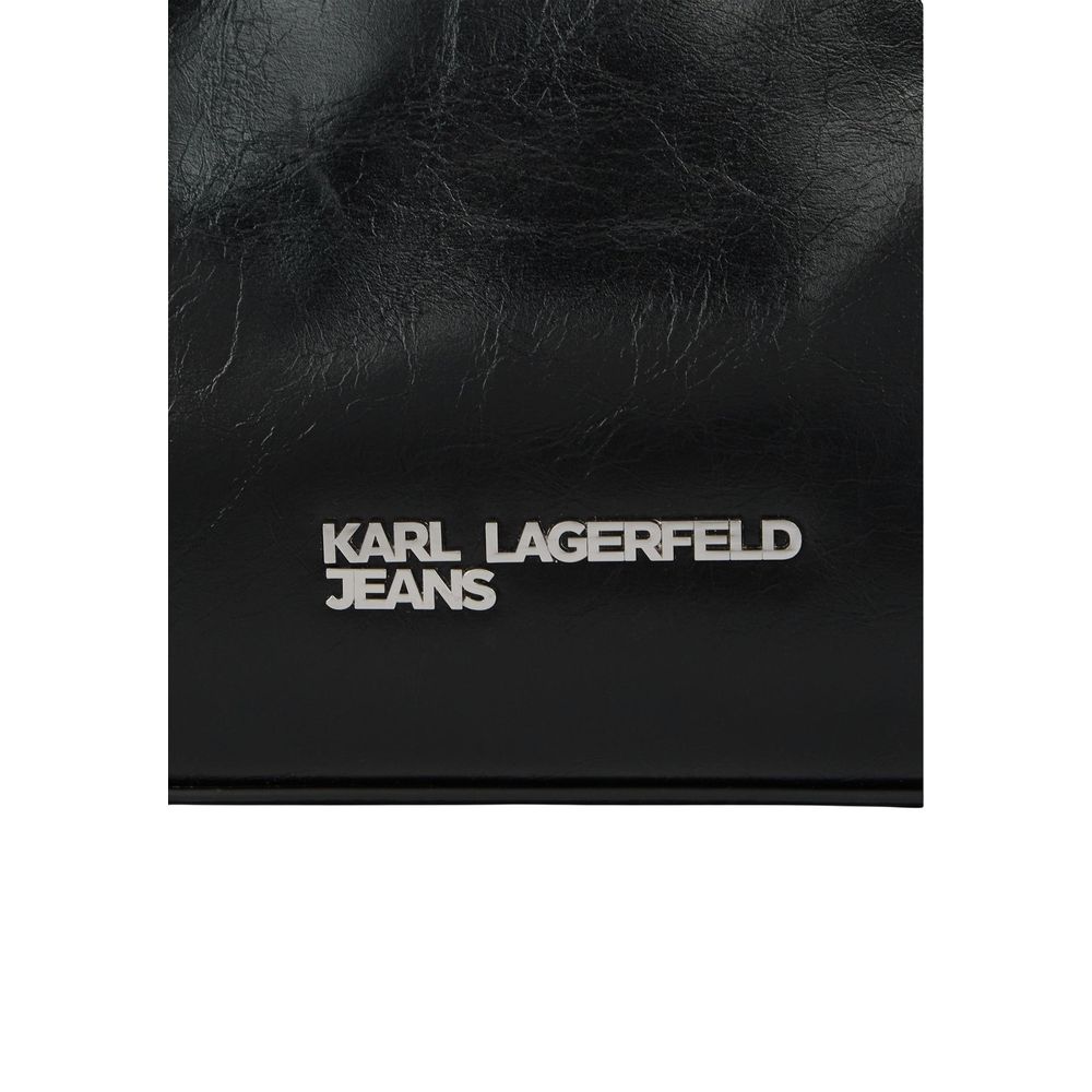 Black Polyethylene Handbag