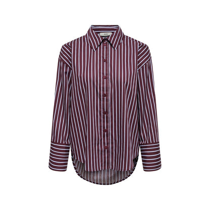 Bordeaux Cotton Blouse