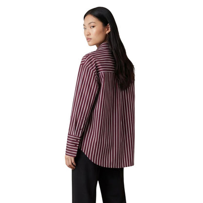 Bordeaux Cotton Blouse