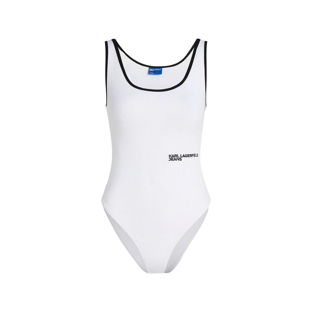 White Cotton Bodysuit
