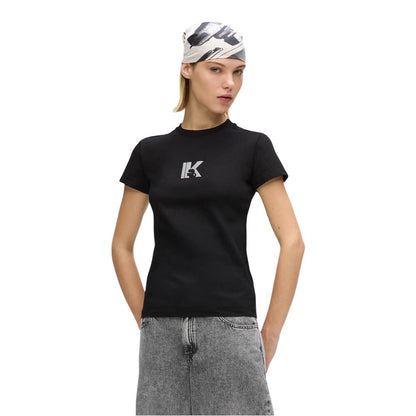Black Cotton T-Shirt