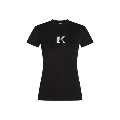 Black Cotton T-Shirt