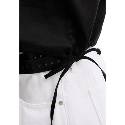 Black Cotton Shortsleeve Shirt