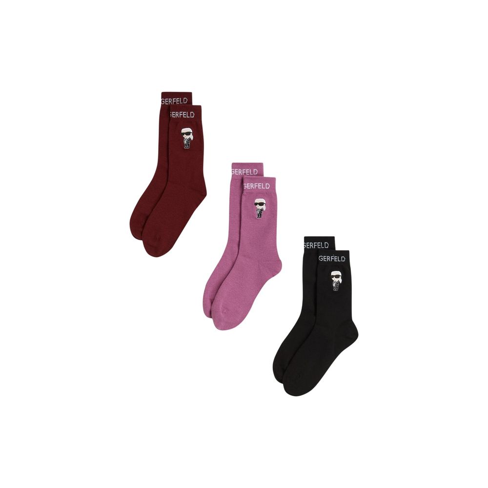 Pink Cotton Socks