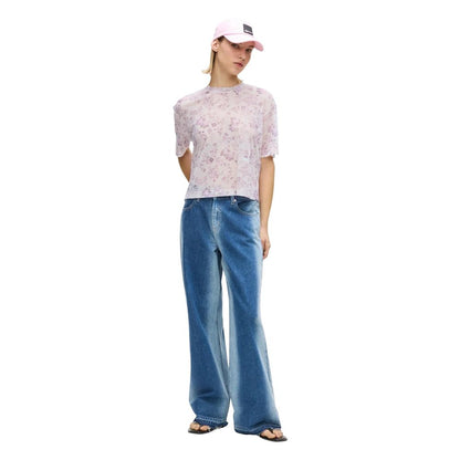 Multicolor Polyester T-Shirt