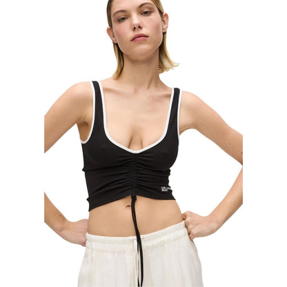 Black Viscose Top