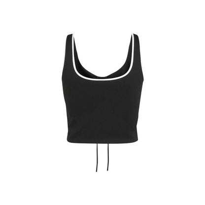 Black Viscose Top