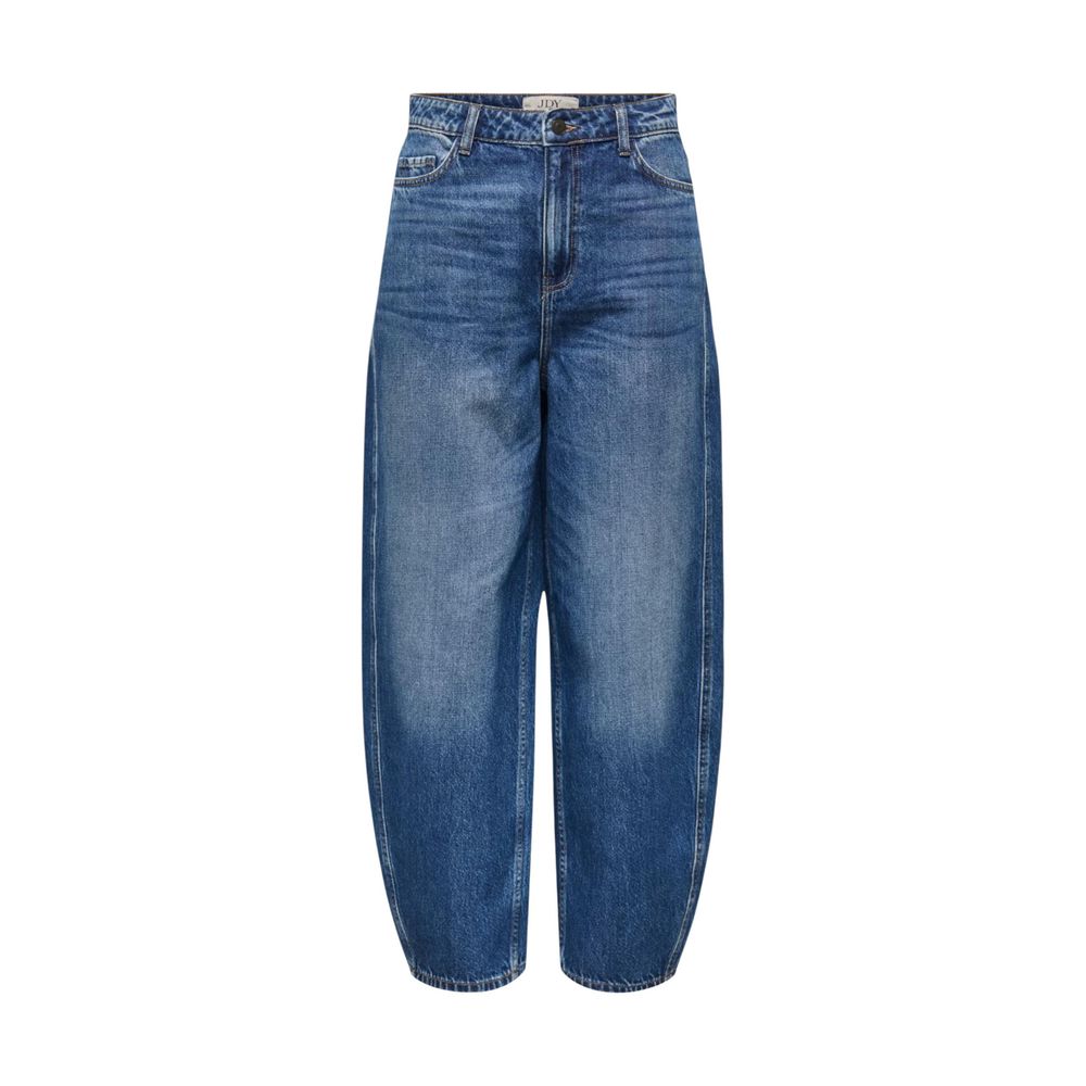 Blue Cotton Mom Jeans