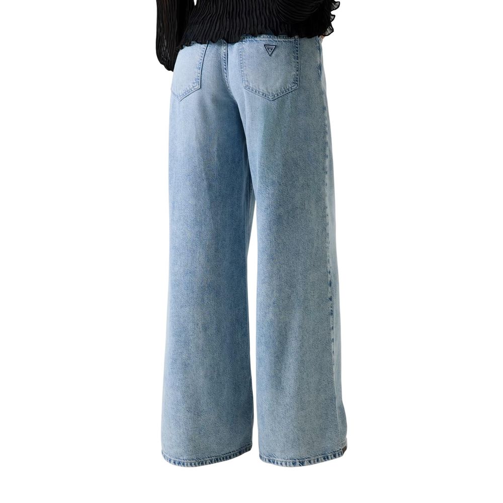 Light Blue Lyocell Relaxed Fit Jeans