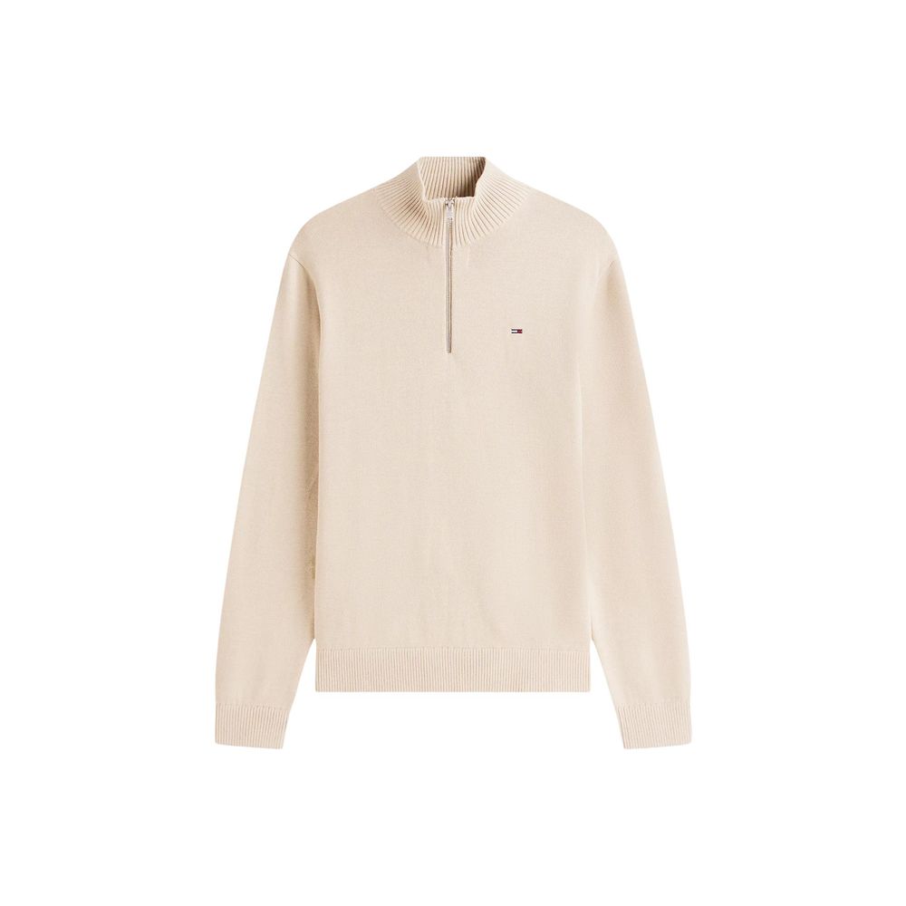 Beige Organic Cotton Sweatshirt